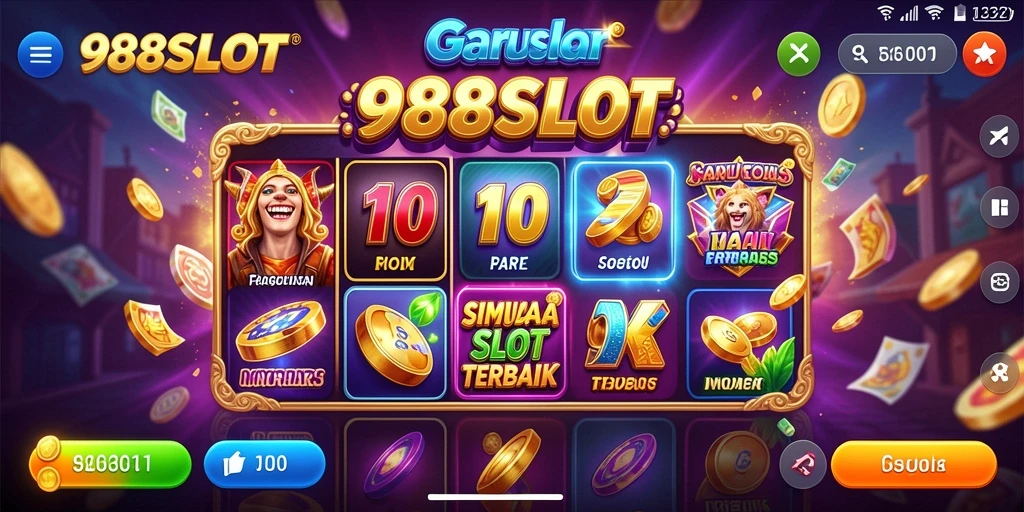 Tampilan gameplay <strong>988SLOT</strong> yang menarik dan interaktif.
