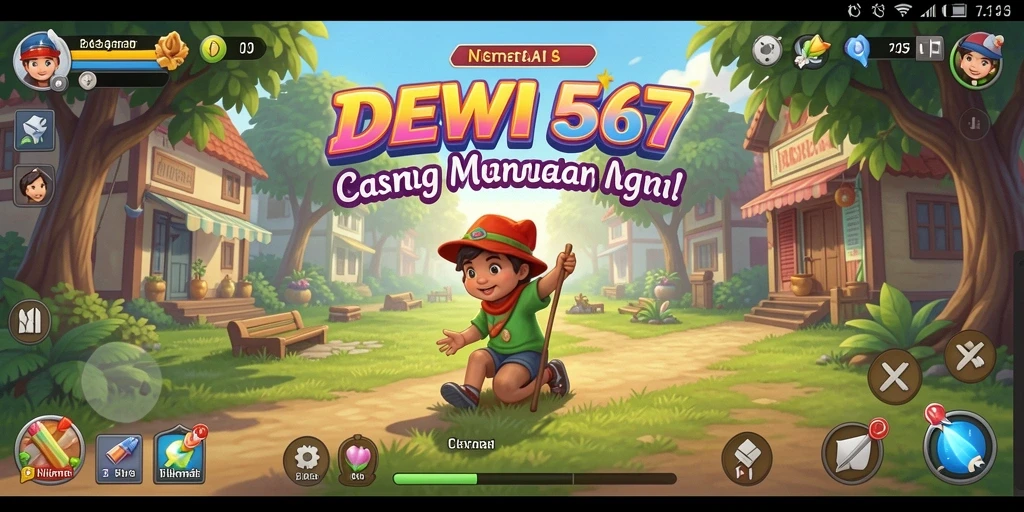 Tampilan gameplay DEWI567 yang seru dan mengasyikkan.