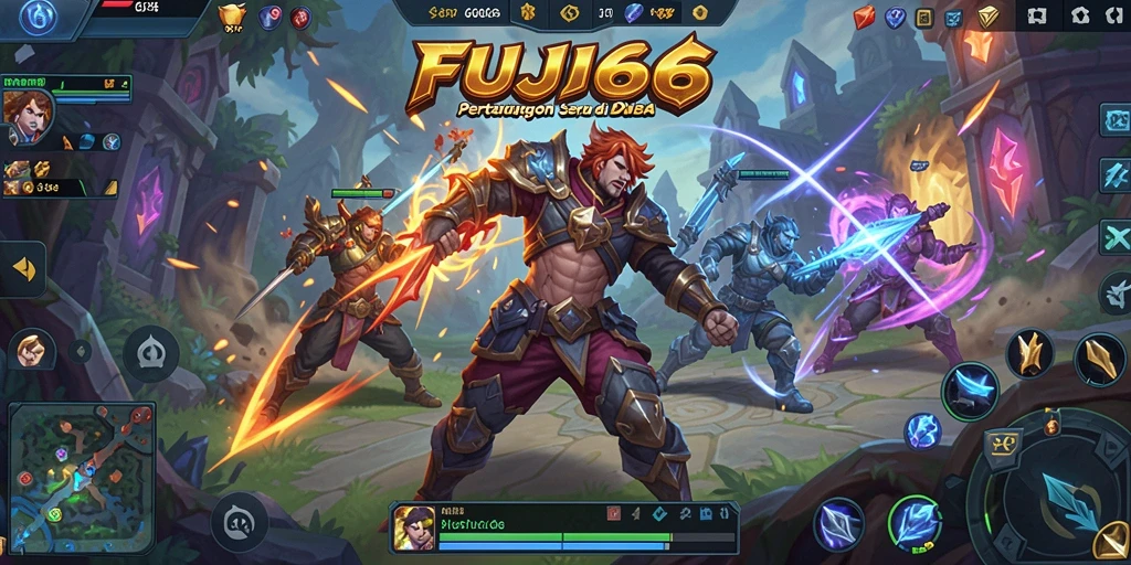 Gameplay seru dan intens di FUJI66 yang menampilkan pertarungan epik.