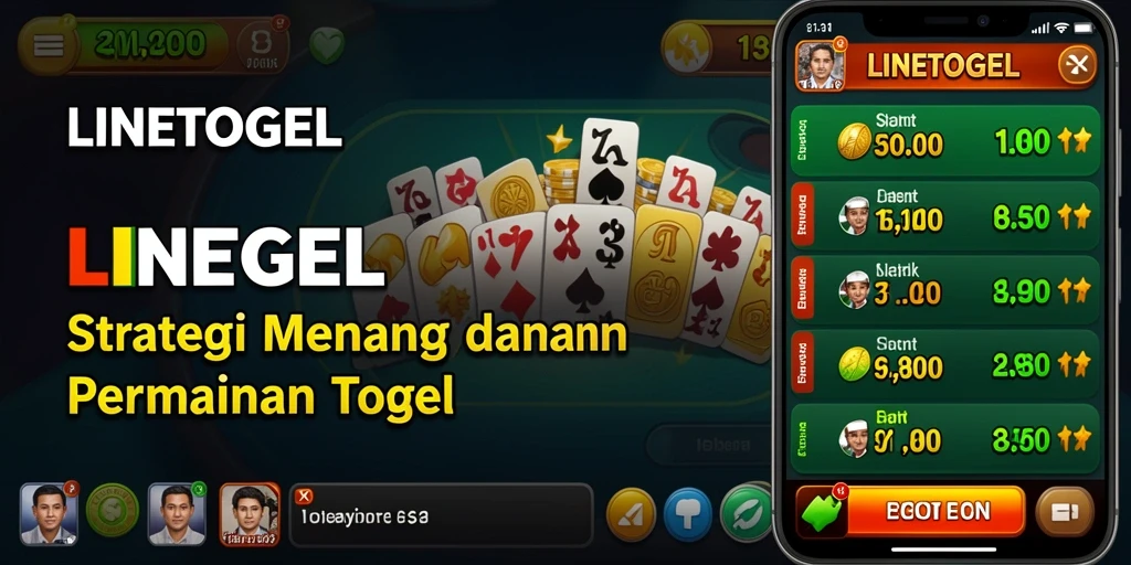 Tampilan gameplay LINETOGEL yang seru dan menantang di layar.