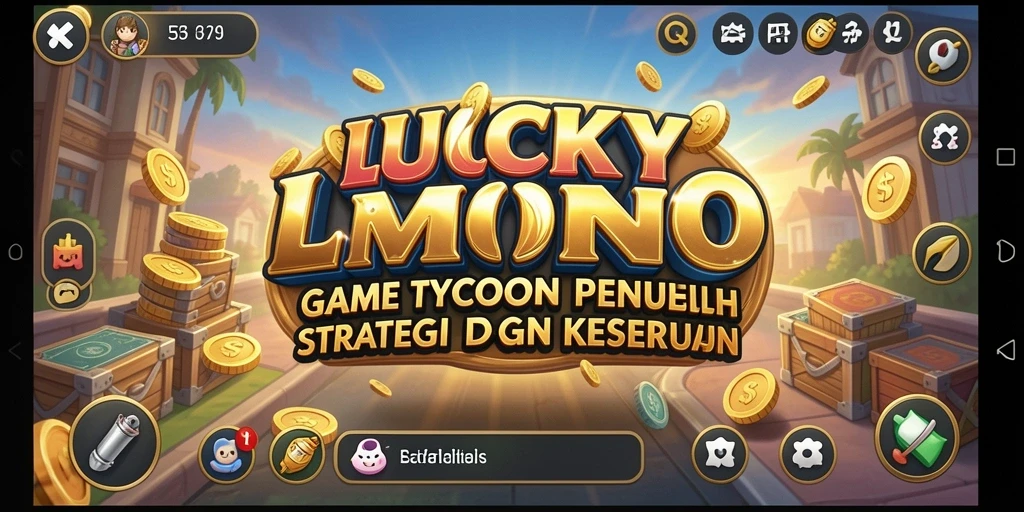 Tampilan gameplay LUCKYMINO yang menarik dan seru.