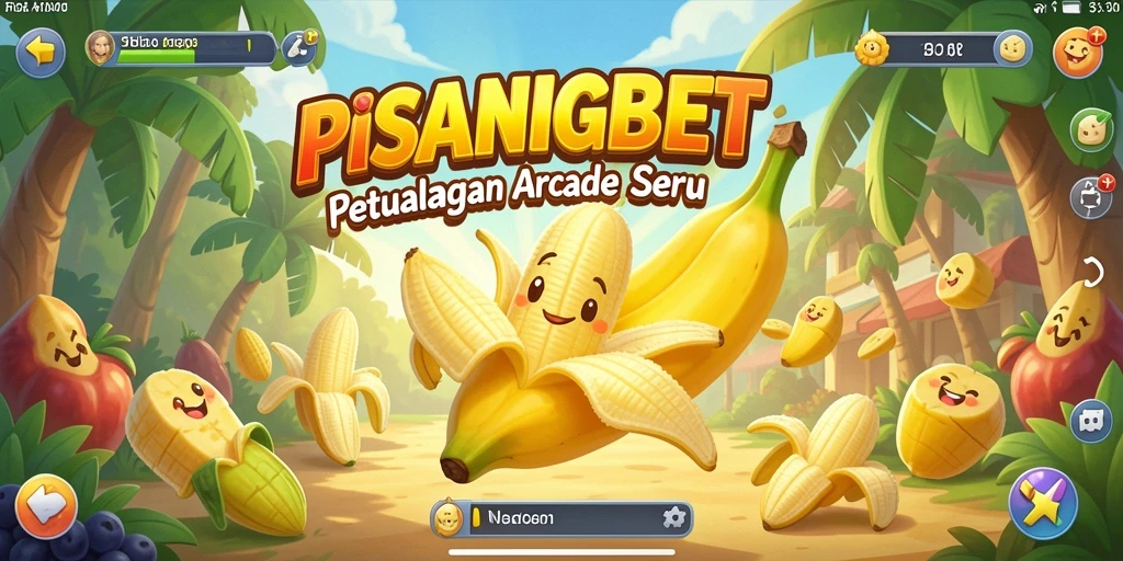 Gameplay PISANGBET yang penuh tantangan di dunia warna-warni.