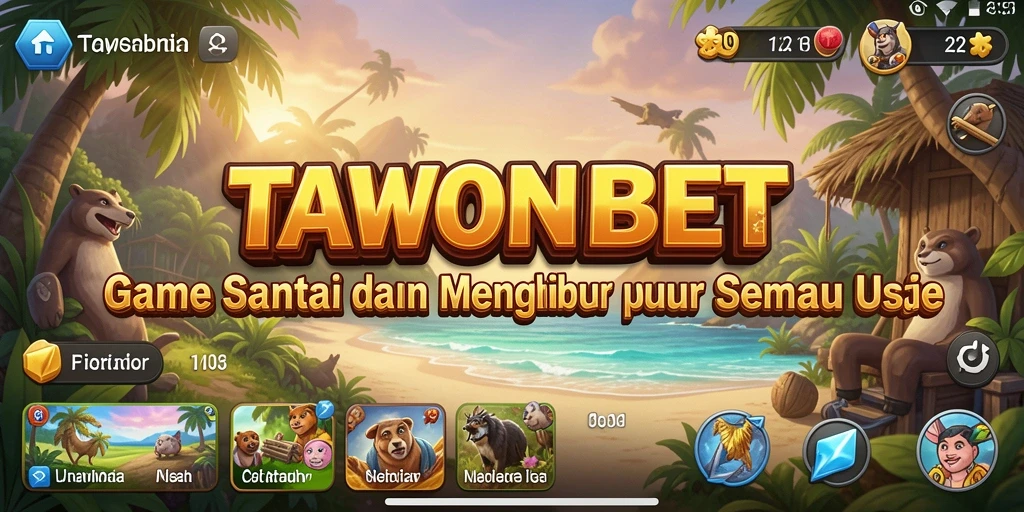 Tampilan menarik dari gameplay TAWONBET yang seru dan menghibur.